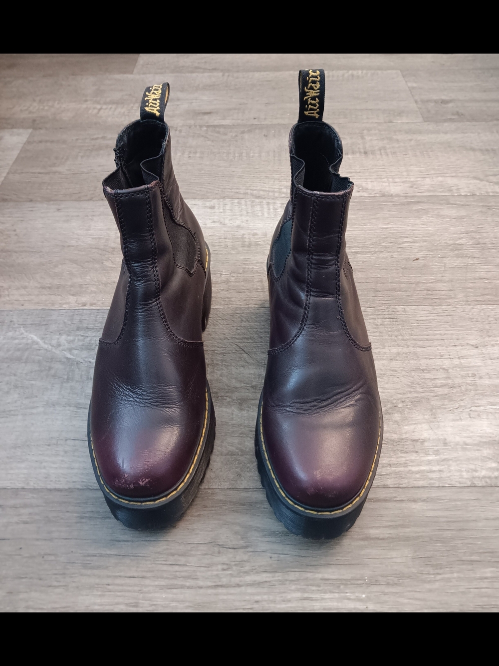 Dr. Martens Rometty Chelsea Boot in Cherry Red Women's Size 9